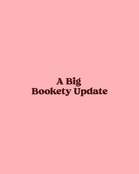A Big Bookety Update