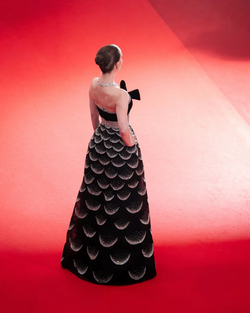 Natalie Portman on the red carpet at Cannes in May 2025